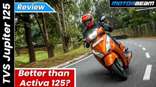 TVS Jupiter 125  5 Reasons Why Its Better Than Activa 125  MotorBeam [upl. by Retrak]