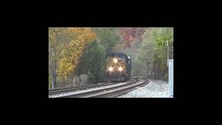 CSX 595 at Hyndman Pennsylvania [upl. by Aleibarg]