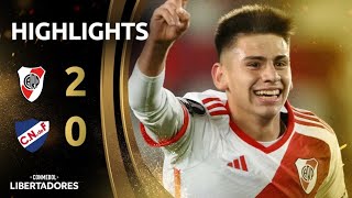 RIVER PLATE vs NACIONAL  HIGHLIGHTS  CONMEBOL LIBERTADORES 2024 [upl. by Purity]