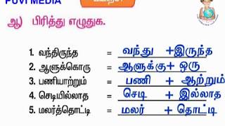 3 ம் வகுப்பு தமிழ் பிரித்து எழுதுக அனைத்தும் [upl. by Brendin847]