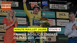 Critérium du Dauphiné 2024  Stage 6  Minute Maillot Jaune amp Bleu LCL [upl. by Ardnwahsal]