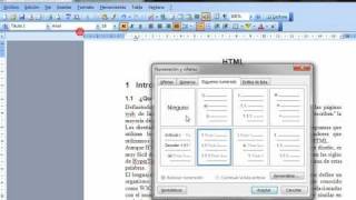 4 Numeración de esquemas Word 2003 [upl. by Dilan]