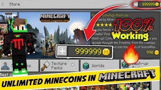 get free amp unlimited minecoins in minecraft  2023 new trick 100 working [upl. by Murdock]