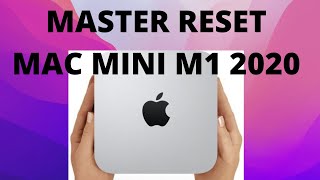 How To Master Reset Mac Mini M1 And macOS Monterey Clean Installation [upl. by Nyleve]