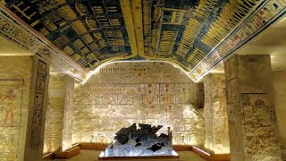 The tomb of Ramses V and VI in the Valley of the Kings Egypt [upl. by Aniakudo]