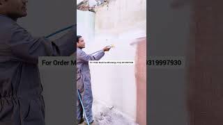 Airless Sprayer Ke Sath Kam Kese Kare airlessspray airlesspaintsprayer paintsprayer airless [upl. by Richela558]