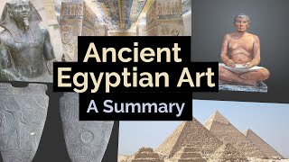 Ancient Egyptian Art History  Overview and Characteristics [upl. by Elden]