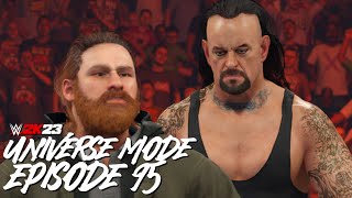 WWE 2K23  Universe Mode  MEANER THAN EVIL  95 [upl. by Nreval224]