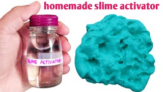 easy method slime activator making with btexhow to make slime activator without borax shorts [upl. by Midian679]