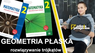 Zastosowanie twierdzenia sinusów i cosinusów Zad 3 Klasa 2 [upl. by Erhart]