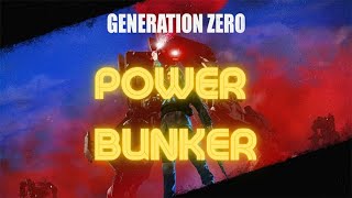 Generation Zero  Turning on Power  Skarven Bunker [upl. by Fulviah]