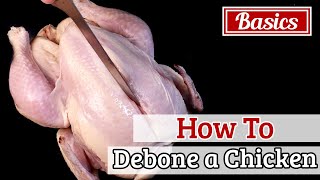 How to Debone a Whole Chicken  Easy step by step instructions [upl. by Mairhpe]