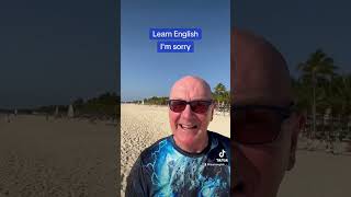 Learn English Pronunciation  IM SORRY in British English Language  shorts  English Lessons [upl. by Lleryt693]