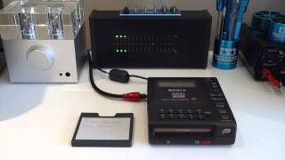 Sony MZ1 Minidisc Recorder Playback Test Jun 2015 [upl. by Anada]