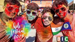 Belize Indian Community Holi Festival of Colors 2019 [upl. by Tollman]