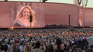 Adele  Hello Live concert in Munich 10 August 2024 4K [upl. by Enilav]