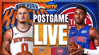 Knicks vs Pistons  Post Game Show EP 498 Highlights Analysis Live Callers [upl. by Gariepy]