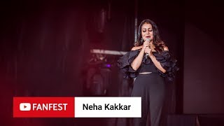 NEHA KAKKAR  YouTube FanFest Mumbai 2018 [upl. by Solly83]