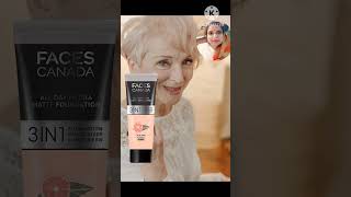 Face Canada foundation all skin type foundation shots YouTube shorts viral video [upl. by Fielding]