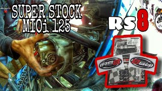 Super stock MIO i 125 ft Ian motovlog [upl. by Niwhsa509]