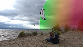 Kitesurfing Wind Storm 40 Knots  How To Stay Safe If Overpowered [upl. by Arabrab]