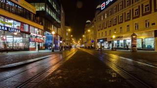 ZAGREB night lapse 4k [upl. by Eisnil863]