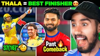 DIL KHUSH KARDIA ❤️ MS Dhoni Batting 🤌🏼  Rishabh Pant Comeback  CSK vs DC [upl. by Asseniv]