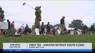 Rocket Mortgage Classic hosts Greater Detroit Youth Clinic AREA 313 Celebrity Scramble [upl. by Namia952]