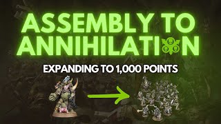 From Assembly to Annihilation Ep3 Starting Death Guard in 10th Edition First 1000 Point List [upl. by Winfrid]