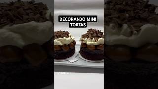 Decorando tortas brownies chocolate dulces brownie argentina pasteleria food viral shorts [upl. by Nywde]