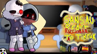 Sans Au react toreaccionan a 🇺🇲🇪🇸 parte 3 [upl. by Drahsir]