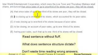 GMATPIllcom  How To Study for GMAT Sentence Correction [upl. by Perdita]