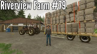 How High Can I Stack The Wool  Farming Simulator 22  Riverview Farm  Ep 79 [upl. by Stanwinn]