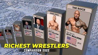 Richest wrestlers 2022 [upl. by Seyler]