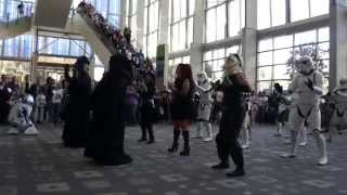 Star Wars Flash Mob Wizard World Austin 2012 [upl. by Ader]