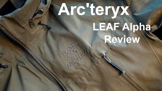 Arcteryx LEAF Alpha Jacket Review  Long Term Test Use 5 Years [upl. by Aiotal403]