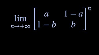 Limite des puissances d’une matrice [upl. by Ogir]