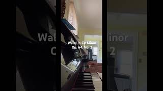 Waltz in CSharp Minor Op 64 No 2 by Chopin Piano Practice [upl. by Cj660]