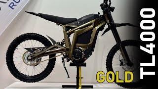 Talaria Sting TL4000 MX Off Road GOLD [upl. by Kolosick30]