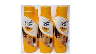 Lait de corps PAW PAW anti taches pigmentaires et clarifiant mon avis [upl. by Erodavlas]