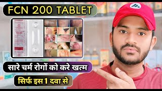 Fcn 200mg tablet uses dose benefits and Side effects full review in hindihow to use fcn tablet [upl. by Bendick]