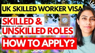 NEW How to get jobs with UK VISA SPONSORSHIP 2024  Apply for UK SKILLED WORKER VISA 🇬🇧 [upl. by Cale]