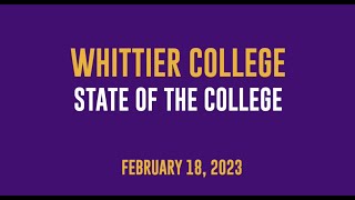 State of the College 2023 [upl. by Idok]