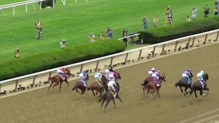 COMPLETE JUSTIFY 2018 Belmont Stakes Triple Crown Race from Starting Gate Load to Finish Line Win [upl. by Airdnahs131]