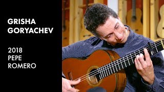 Paco de Lucias quotAlmoraimaquot played by Grisha Goryachev on a 2018 Pepe Romero [upl. by Esau277]