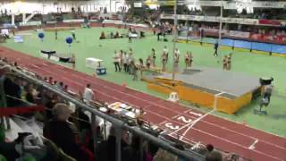 Deutscher Hallenrekord mit Konstanze Klosterhalfen über 3x800m [upl. by Nathanil]