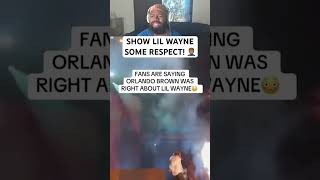 The Lil Wayne Slander Gotta Stop 🤦🏽‍♂️ reaction orlando lilwayne interview podcast shorts [upl. by Ateinotna]