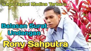 Balasan Surat Undangan Voc Rony Syaputra By Namiro Production Lagu Tapsel Madina Terbaru [upl. by Aciria708]