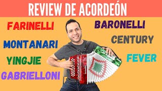 Review Acordeón Farinelli Century Montanari Yingjie Baronelli Gabrielloni Fever etc [upl. by Nrojb]