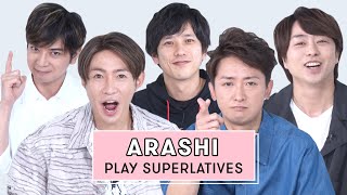 ARASHI Reveals Who is Most Likely to Forget a Lyric the Best Dancer and More  Superlatives [upl. by Ahsinik124]